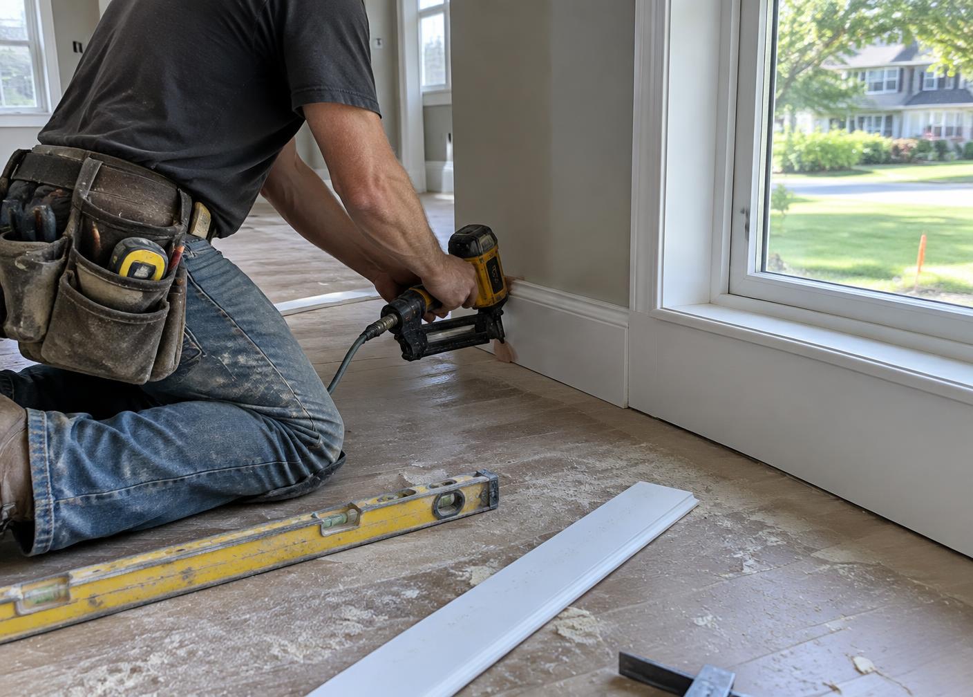 Residential construction documented through completion